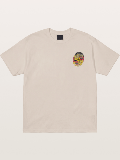 Porsche Crest Fingerprint Cotton T-shirt