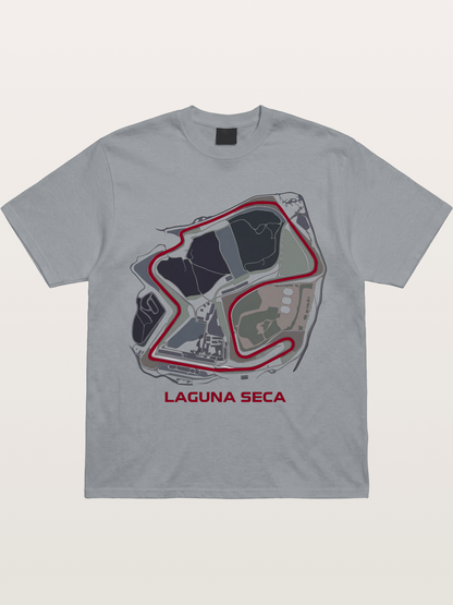Laguna Seca Corkscrew Track Gildan T-shirt
