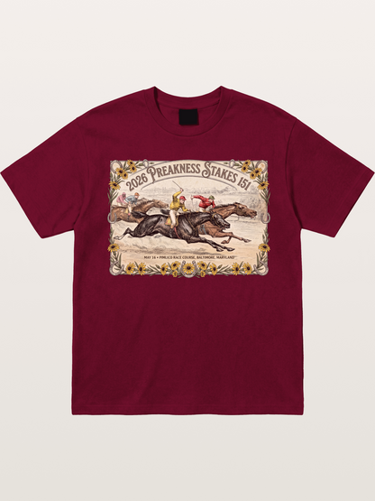2026 Pimlico Race Course Print Gildan T-shirt