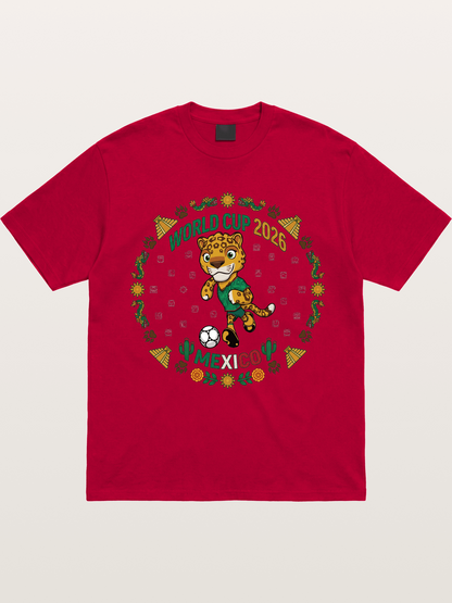 Mexico 2026 World Cup Mascot Gildan T-shirt