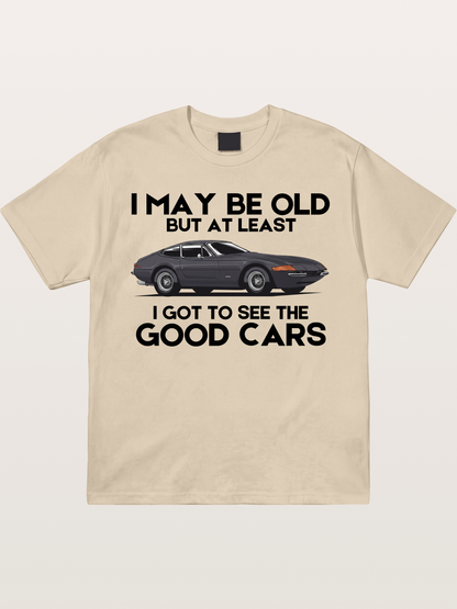Old Car Enthusiast Good Cars Quote Gildan T-shirt