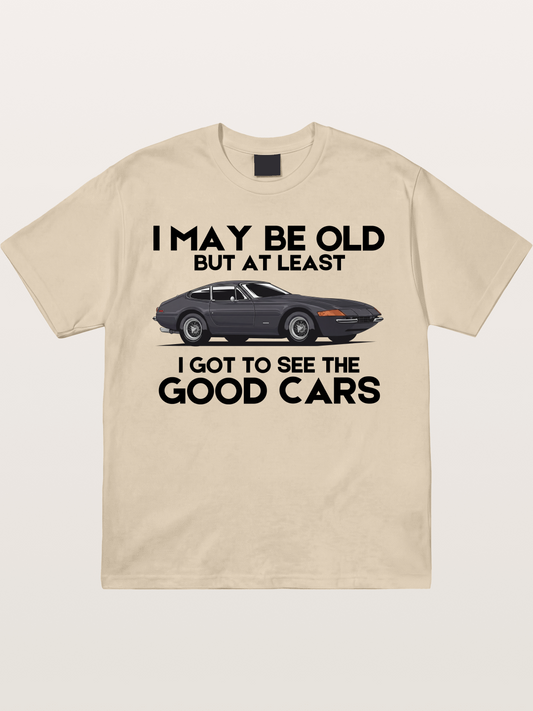 Old Car Enthusiast Good Cars Quote Gildan T-shirt