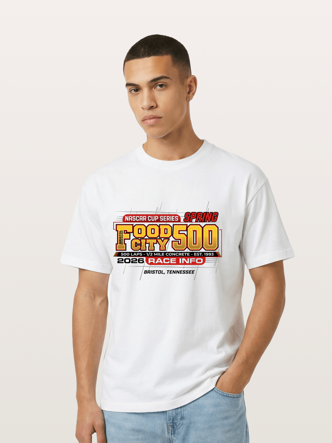 2026 Spring Food City 500 Gildan T-shirt