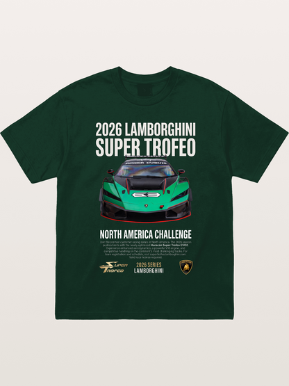 Lamborghini Huracan Green Race Car Gildan T-shirt