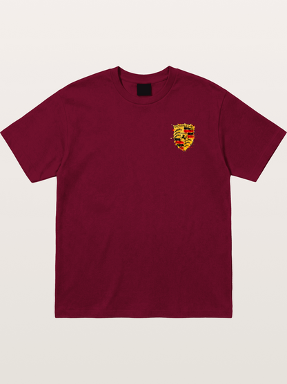 Porsche Splash Crest Design Gildan T-shirt