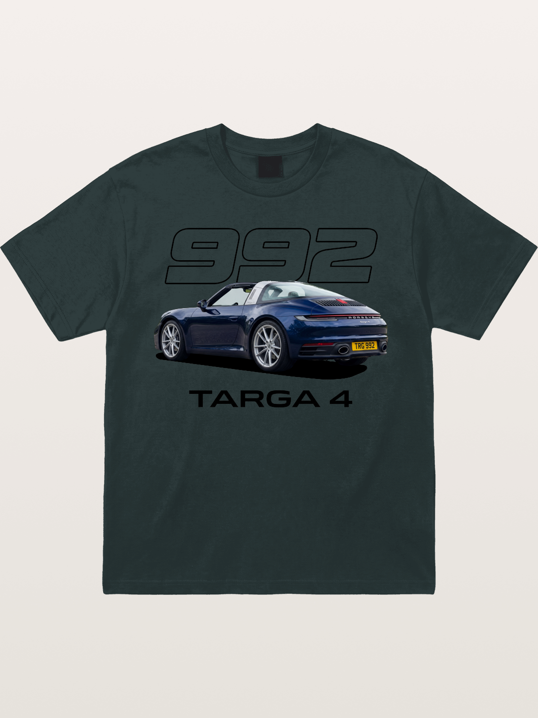 Porsche 992 Targa 4 Poster Gildan T-shirt