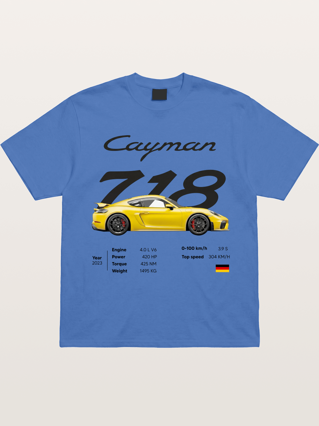 718 Porsche Vibe Gildan T-shirt