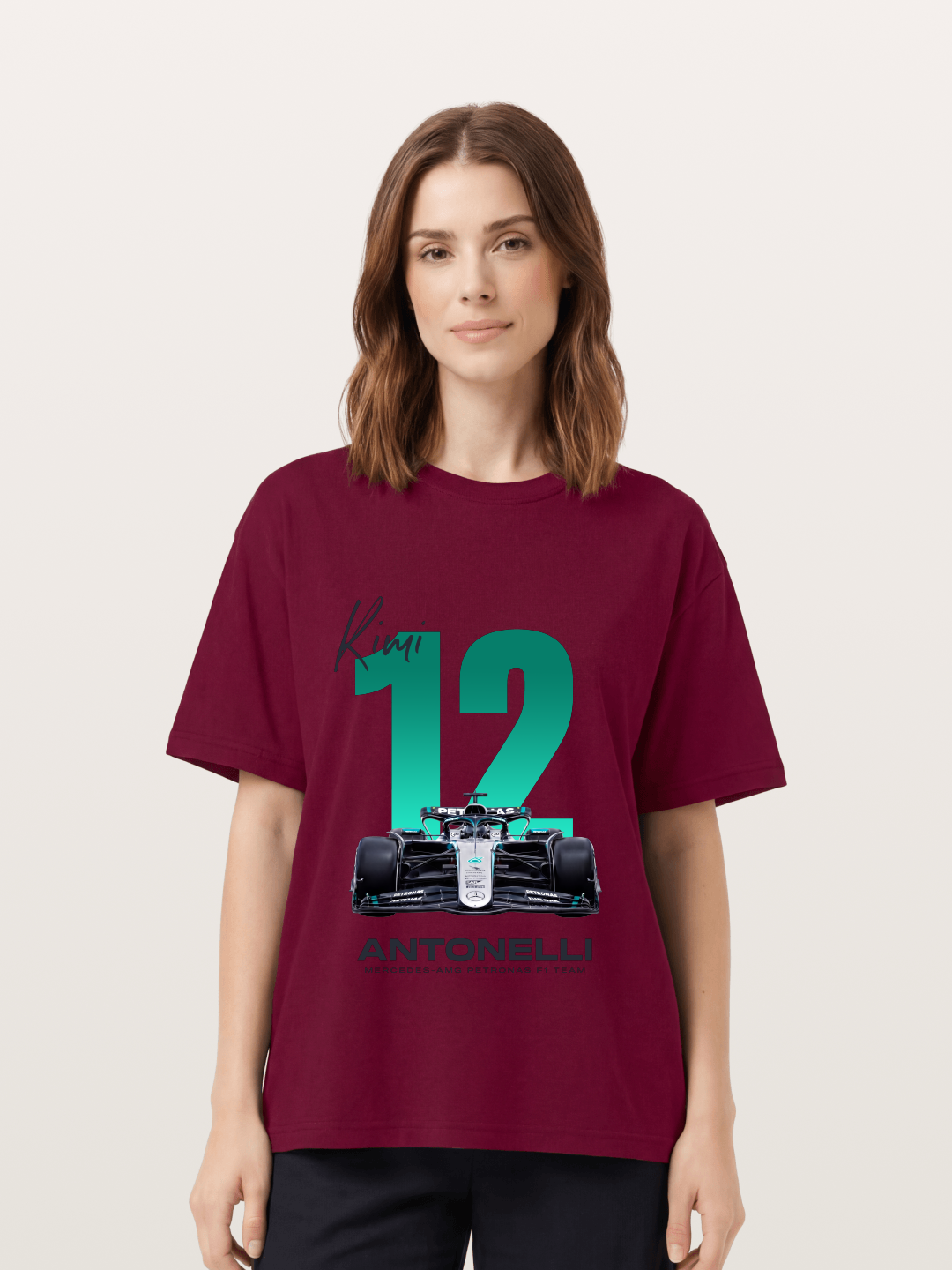 Kimi Antonelli Mercedes F1 12 Gildan T-shirt