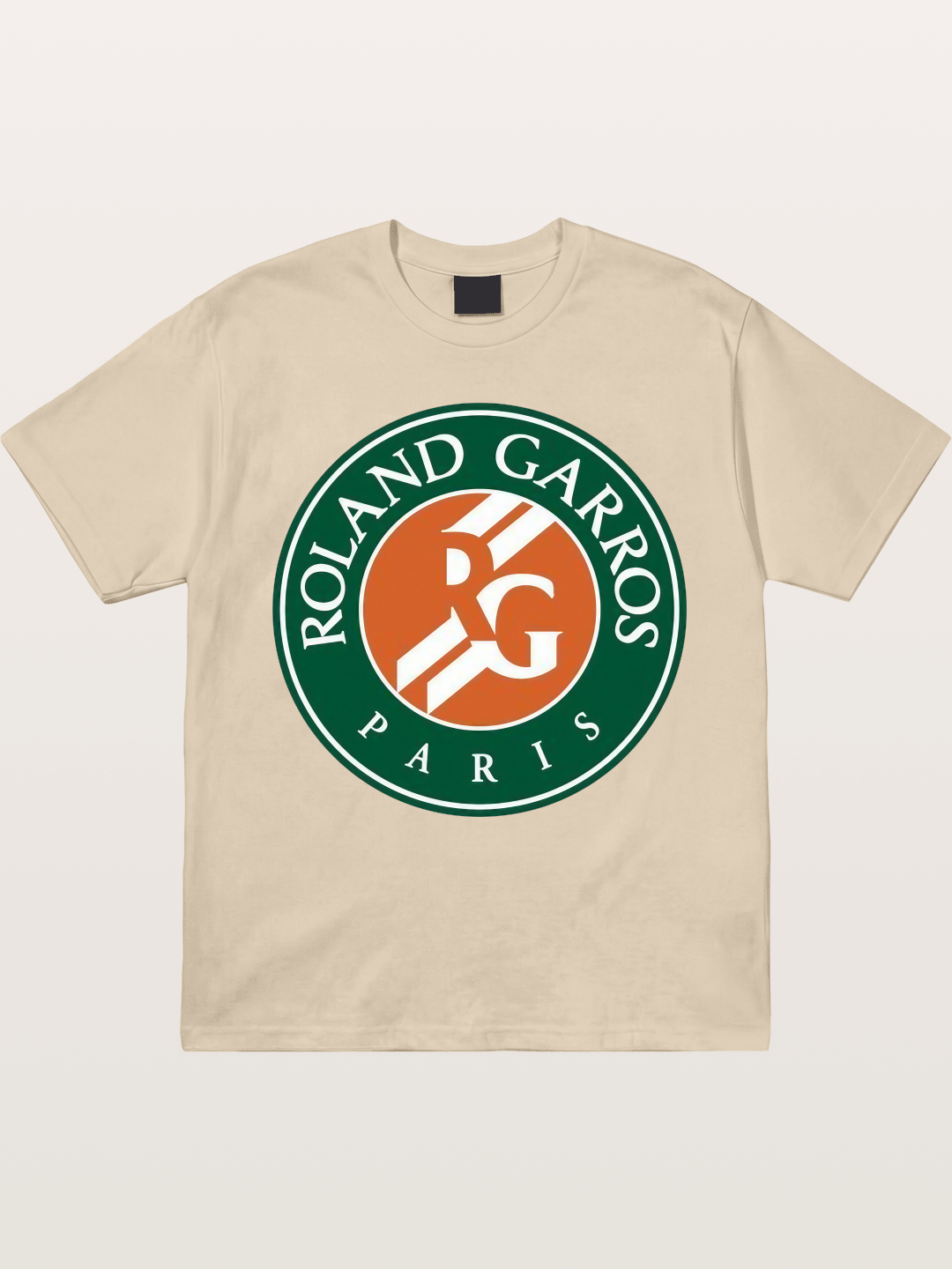 Roland Garros Paris Logo Print Gildan T-shirt