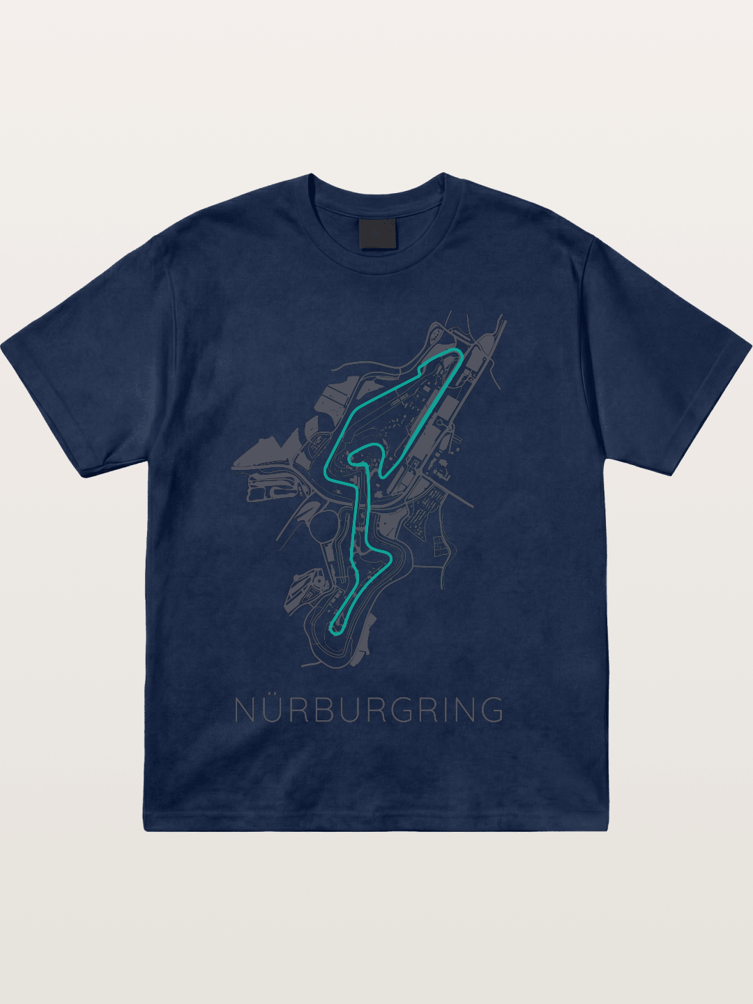 Nu?rburgring Track Diagram Cotton T-shirt