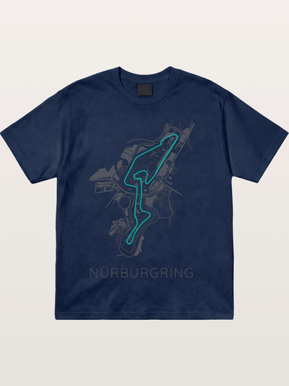 Nu?rburgring Track Diagram Cotton T-shirt