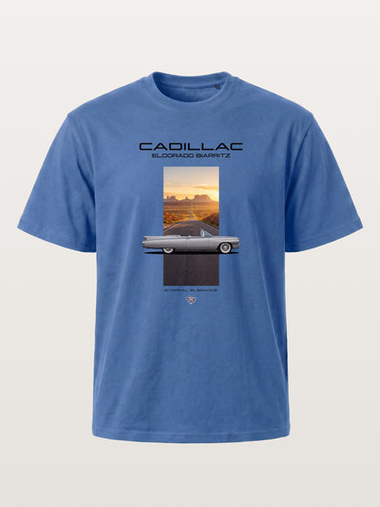 Cadillac Eldorado Desert Sunset Card Gildan T-shirt