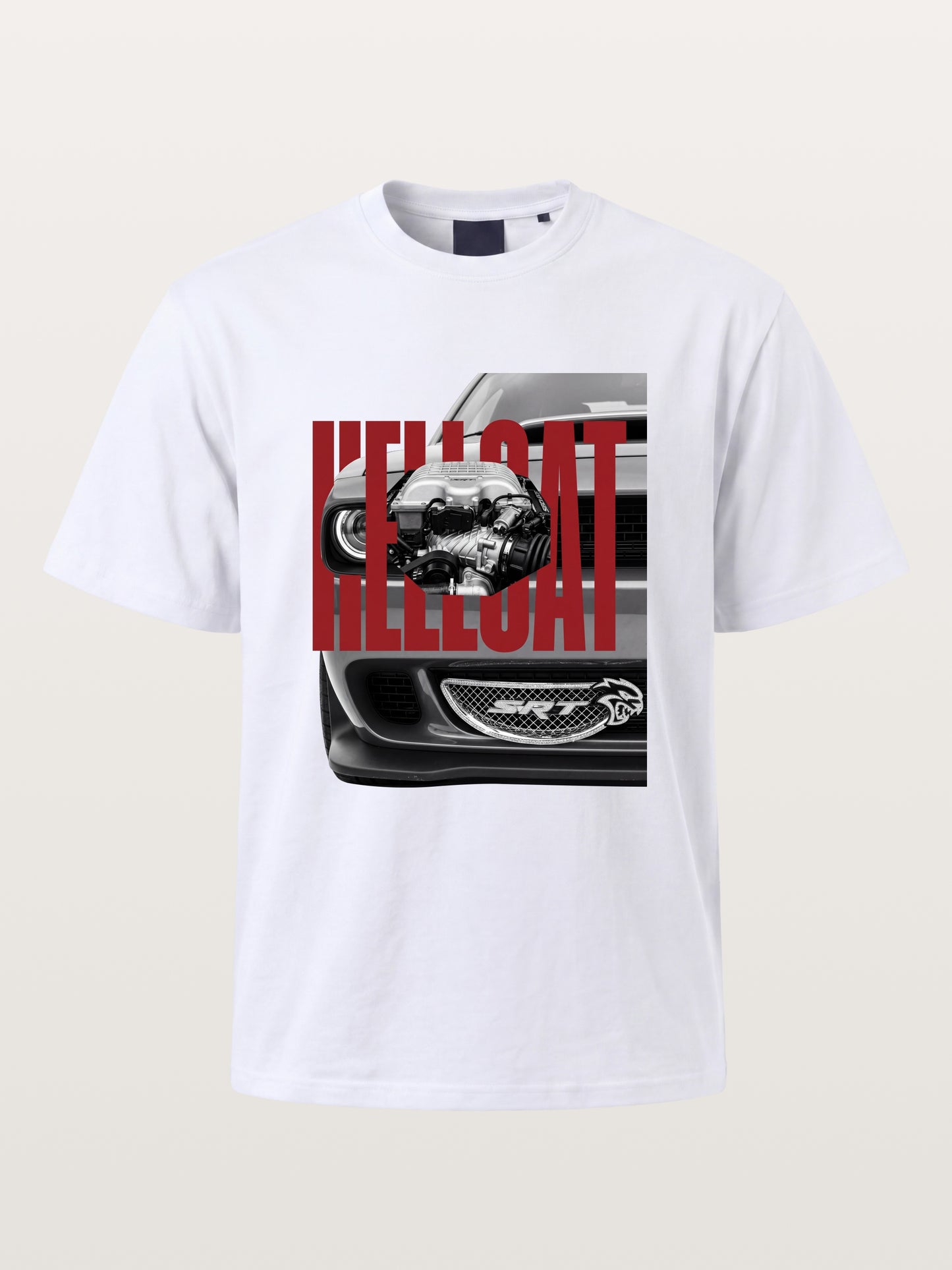 Hellcat Engine Overlay Art Gildan T-shirt