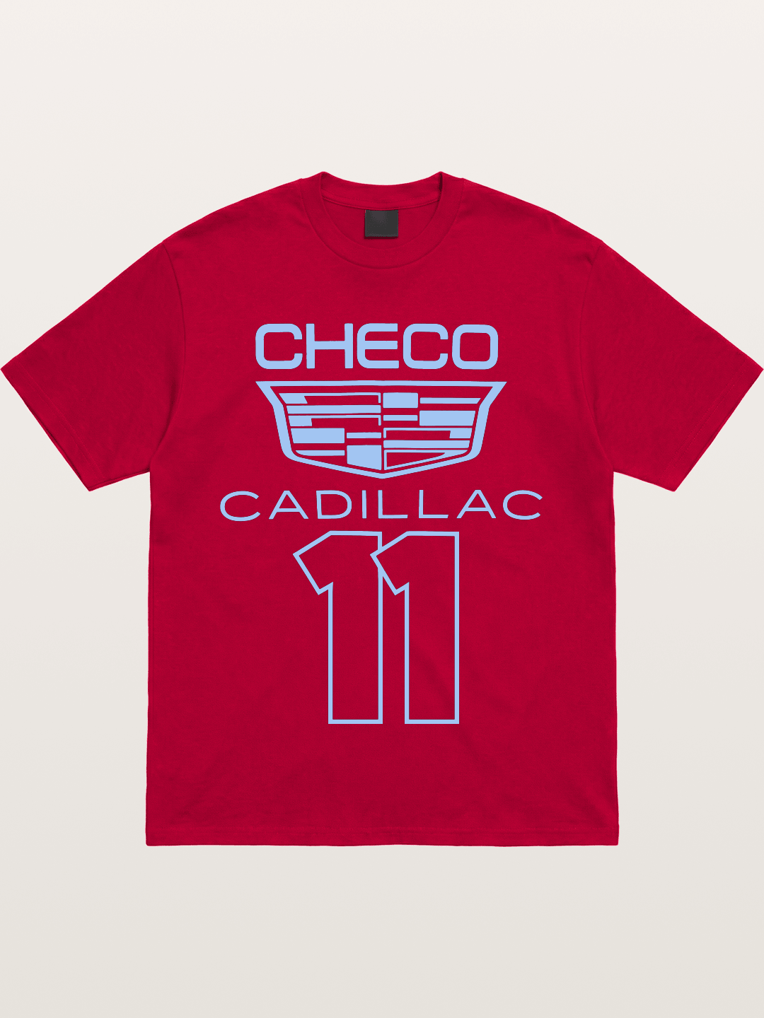 Checo Cadillac #11 Racing Emblem Gildan T-shirt
