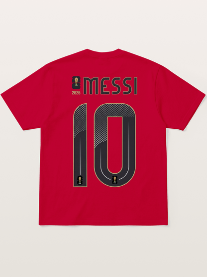 Argentina 10 Messi 2026 WC Gildan T-shirt
