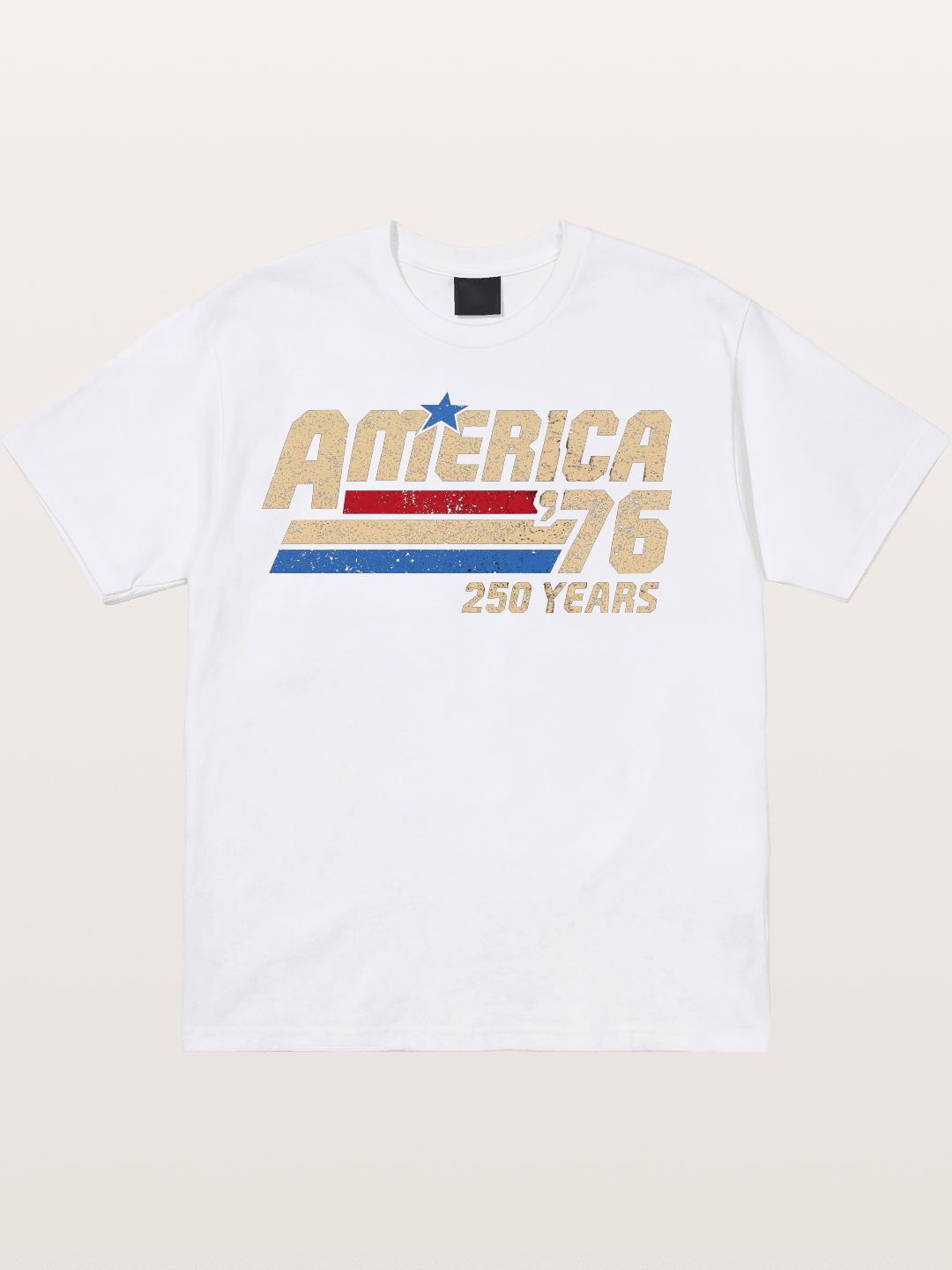 Vintage America '76 250 Years Cotton T-shirt