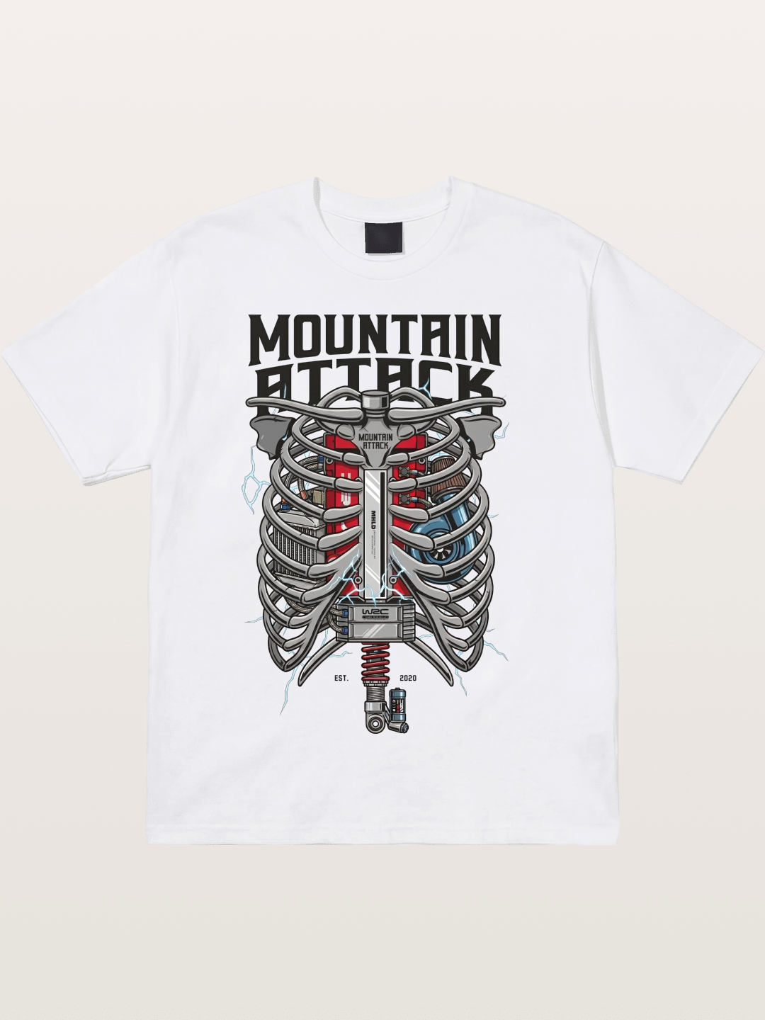 Rib Cage Cotton T-shirt