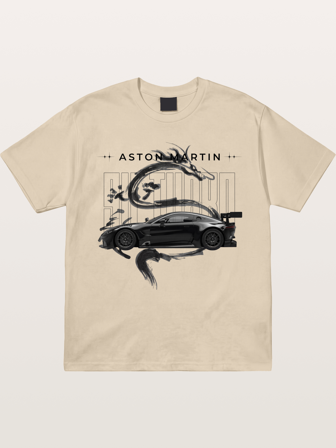 Aston Black Gildan T-shirt