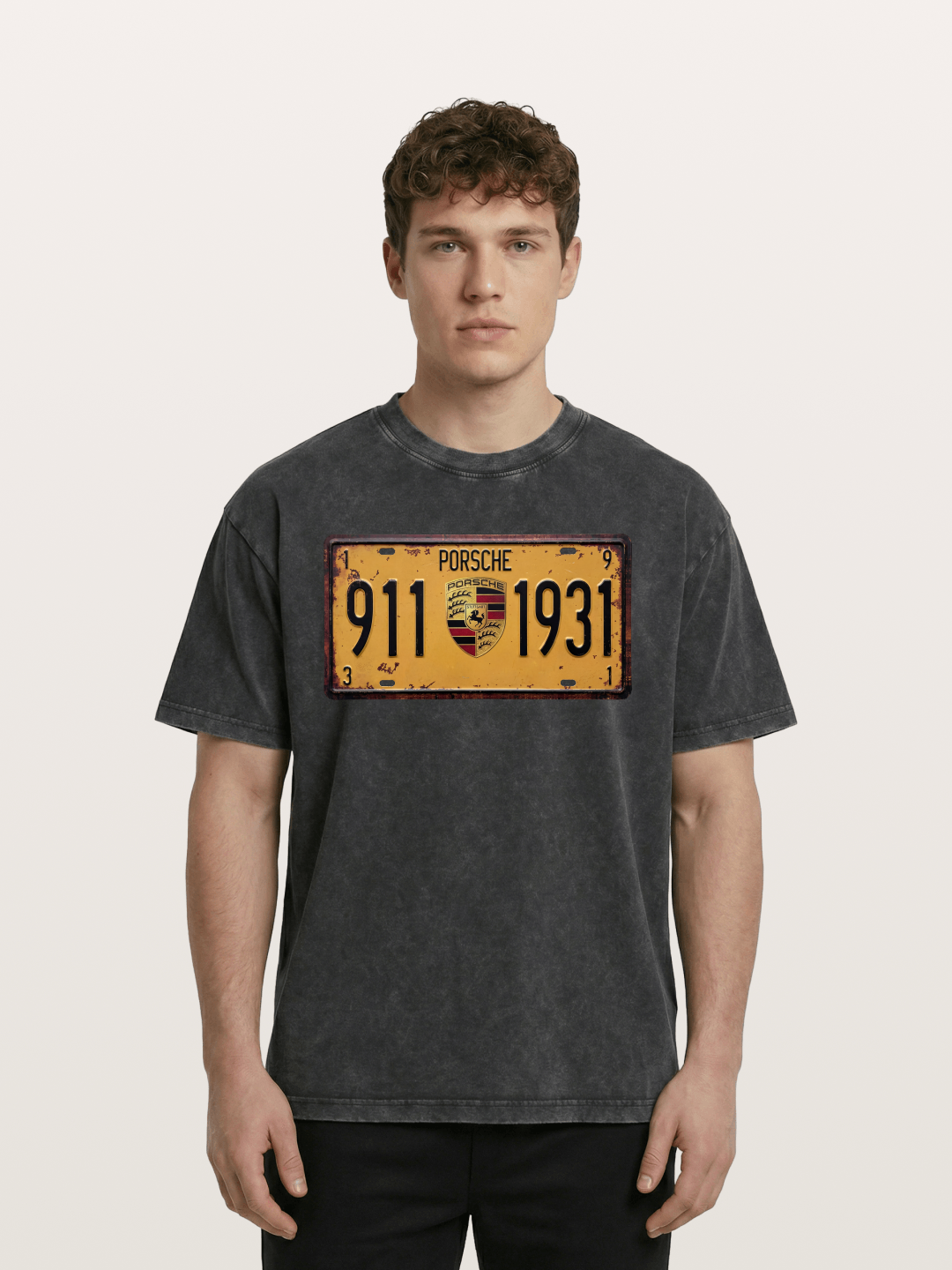 Porsche Crest Washed T-shirt