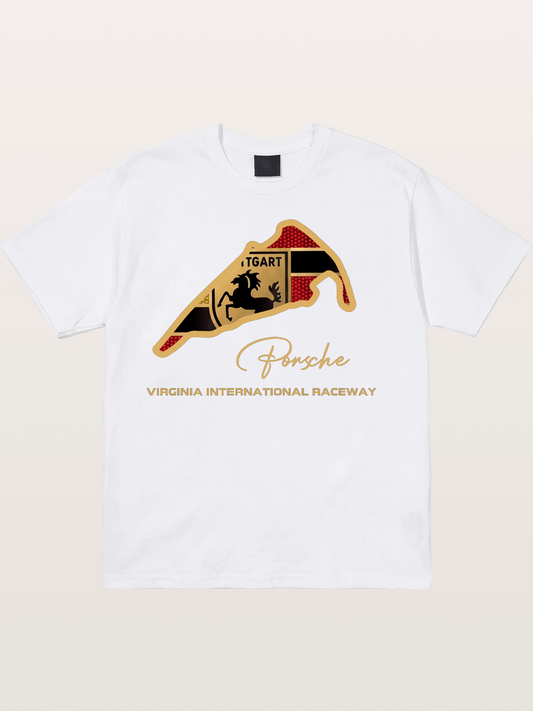 Porsche Virginia International Raceway Cotton T-shirt