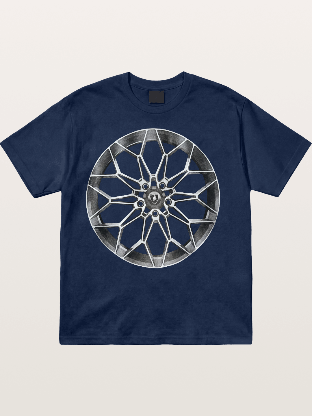 Lamborghini Multi-Spoke Alloy Wheel Cotton T-shirt