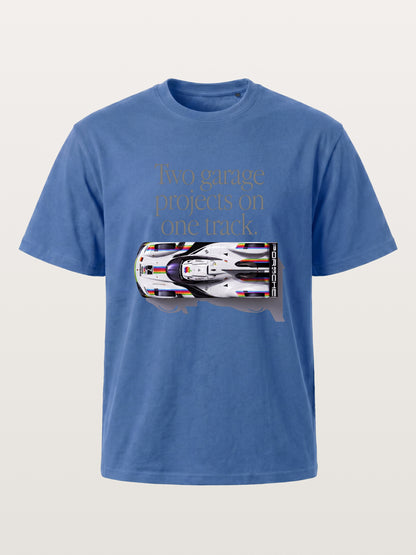 Le Mans Racer Two Garage Quote Gildan T-shirt
