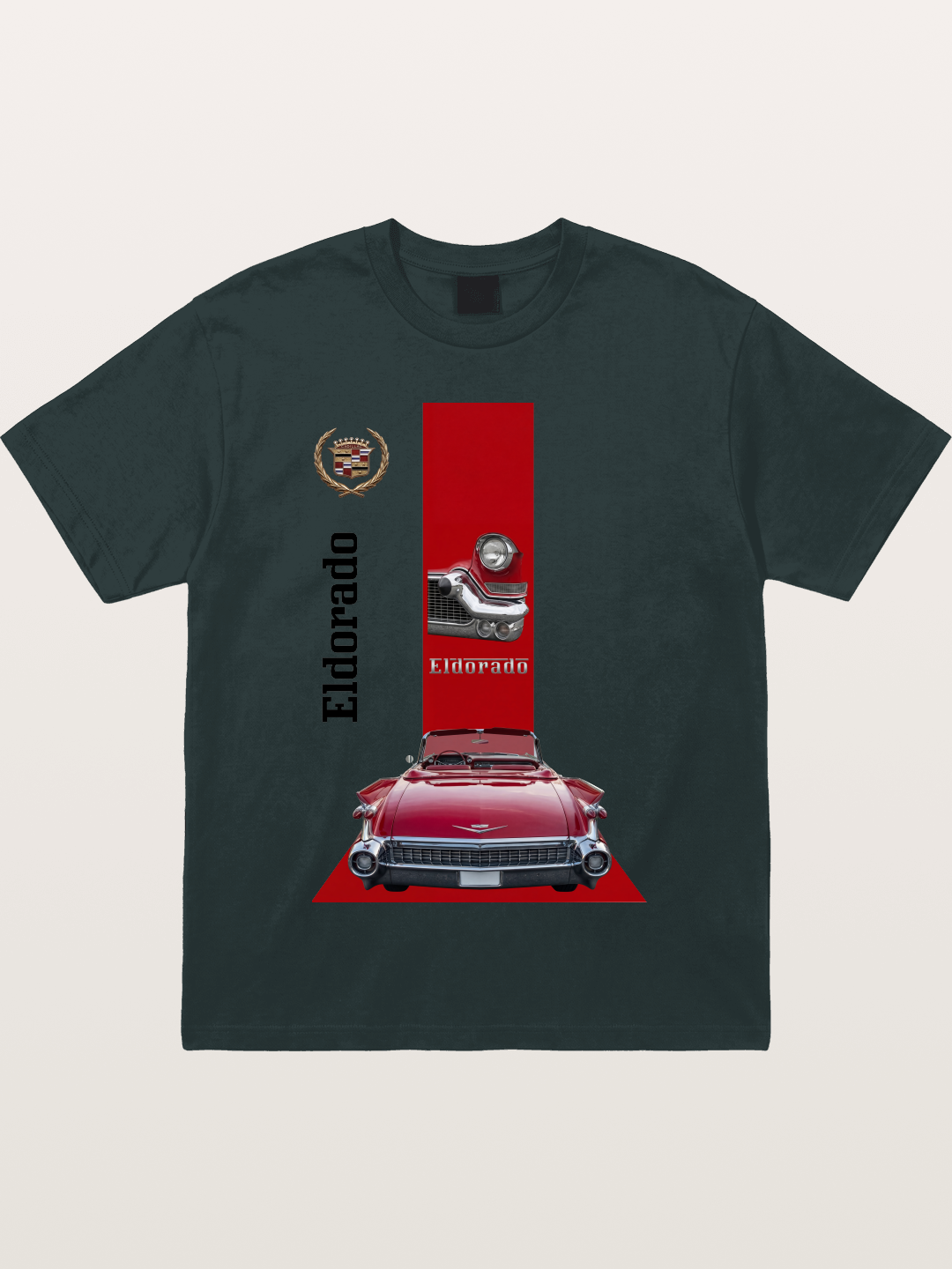 Red Convertible Gildan T-shirt