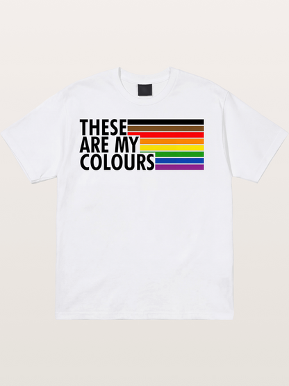 These Are My Colours Progress Flag Cotton T-shirt