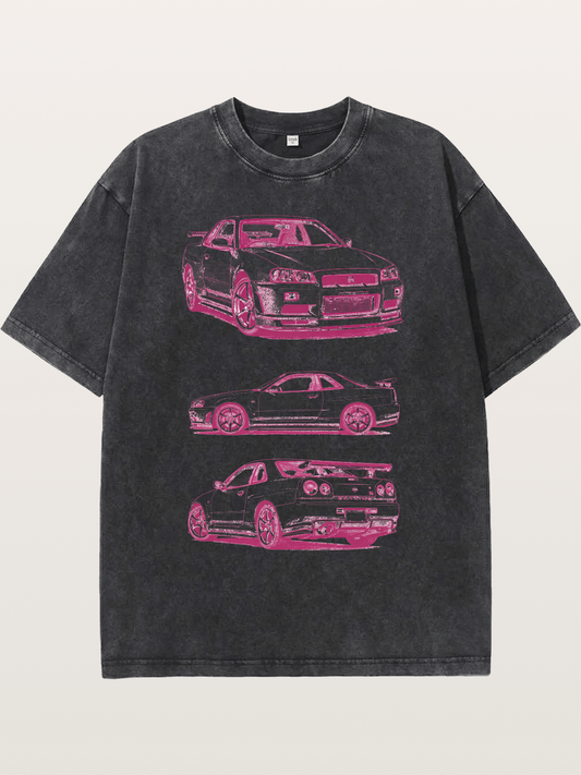 Skyline Sketch Washed T-shirt
