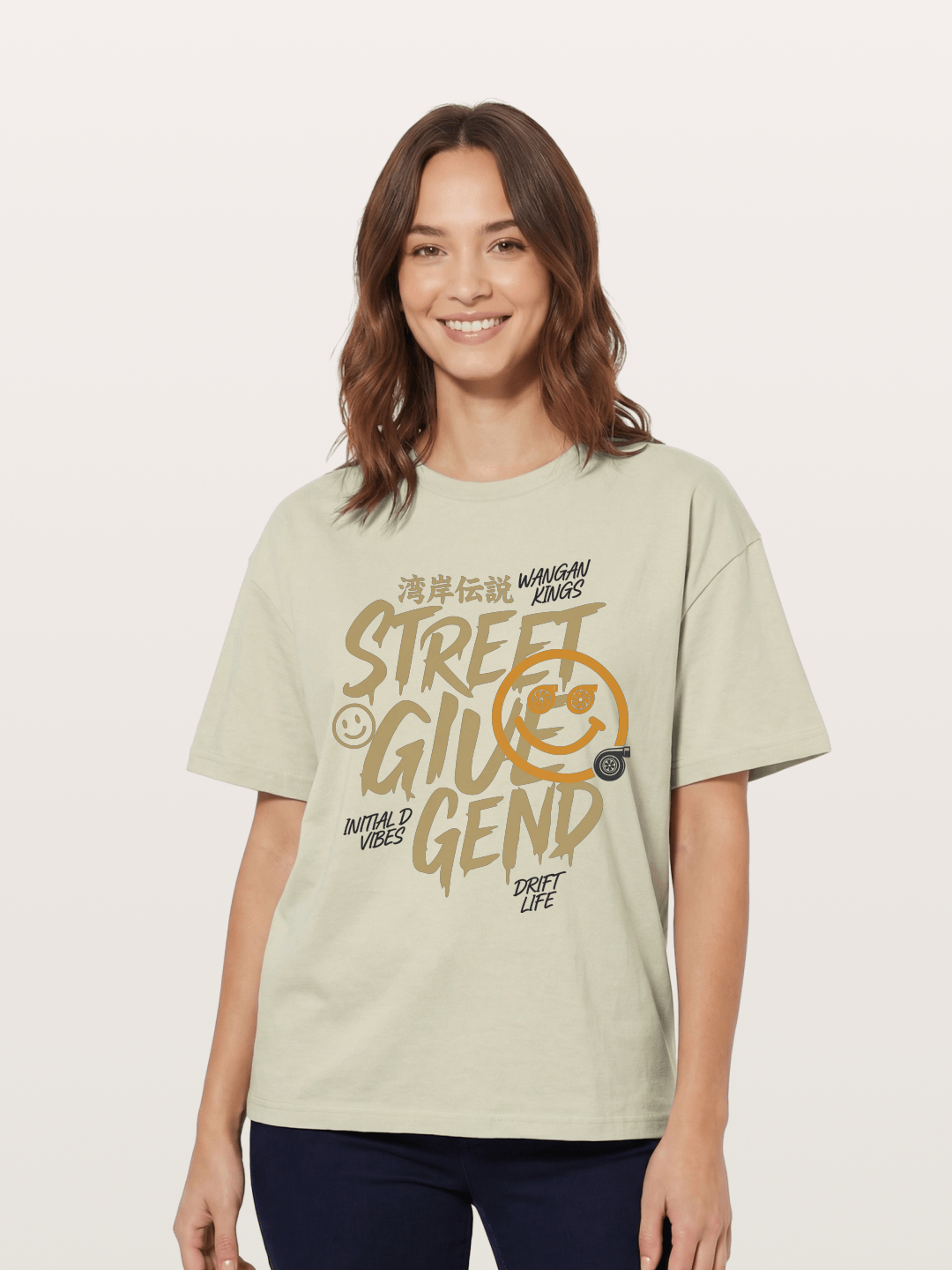 Street Glue Cotton T-shirt