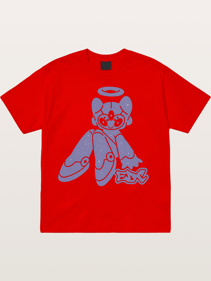 Angel Bear EDC Festival Art Cotton T-shirt