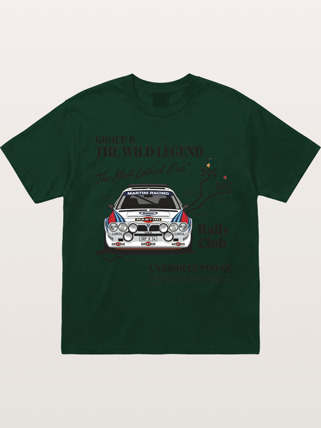 Retro Rally Gildan T-shirt