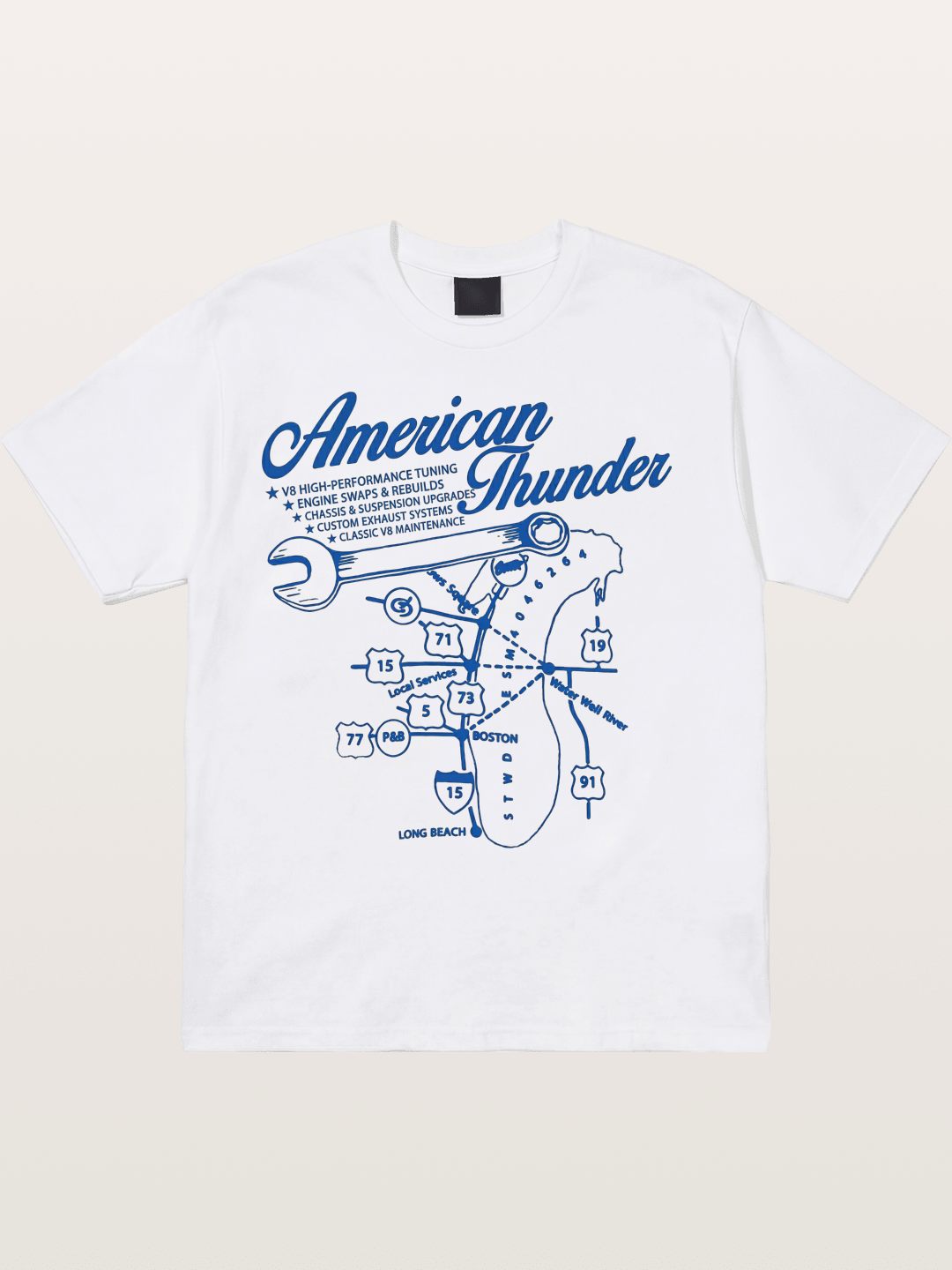 American Thunder Cotton T-shirt
