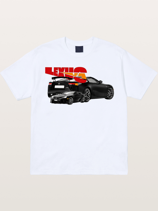 Lexus LFA Racing Collage Art Gildan T-shirt