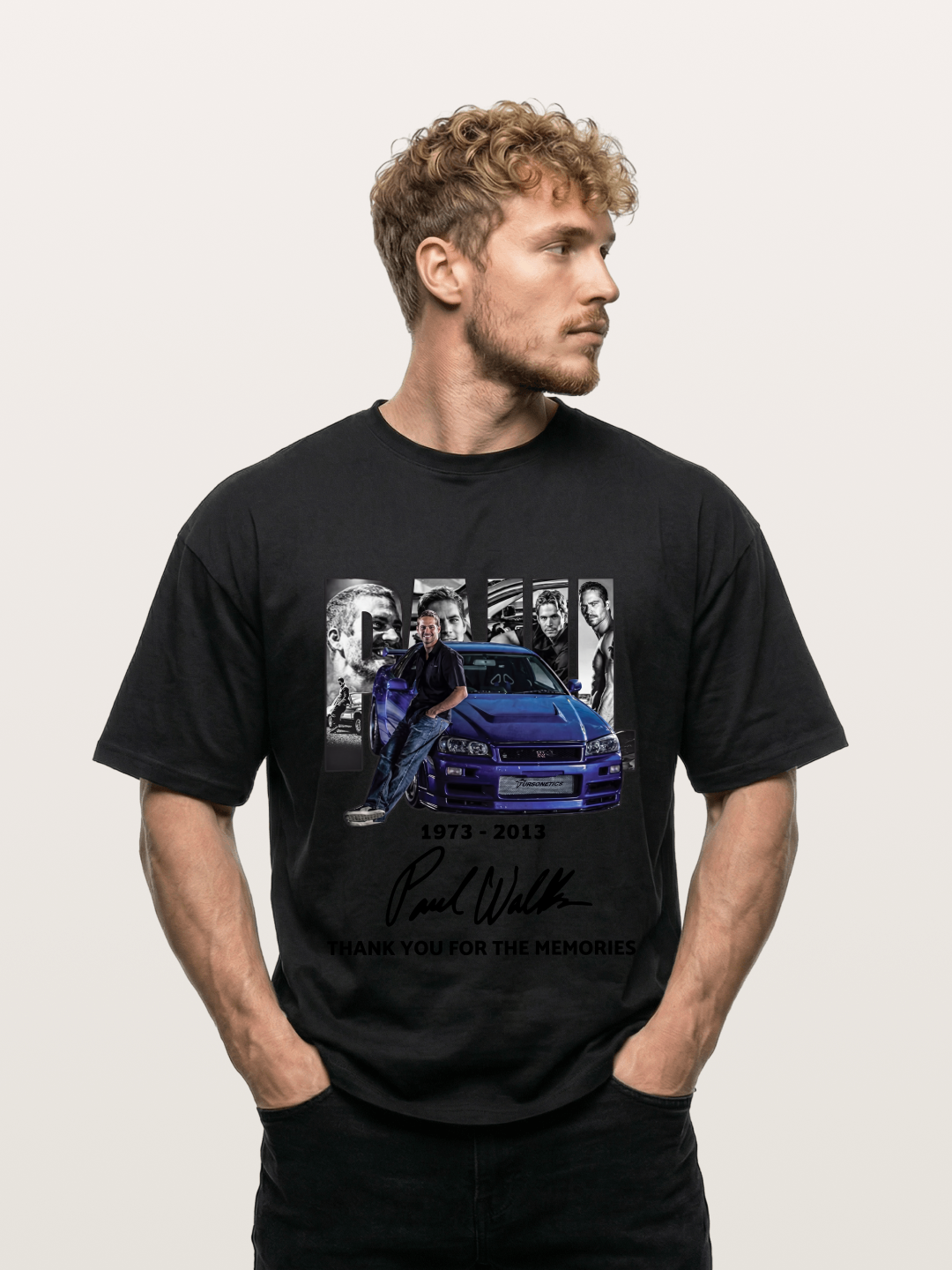 Paul Walker R34 Legacy Gildan T-shirt