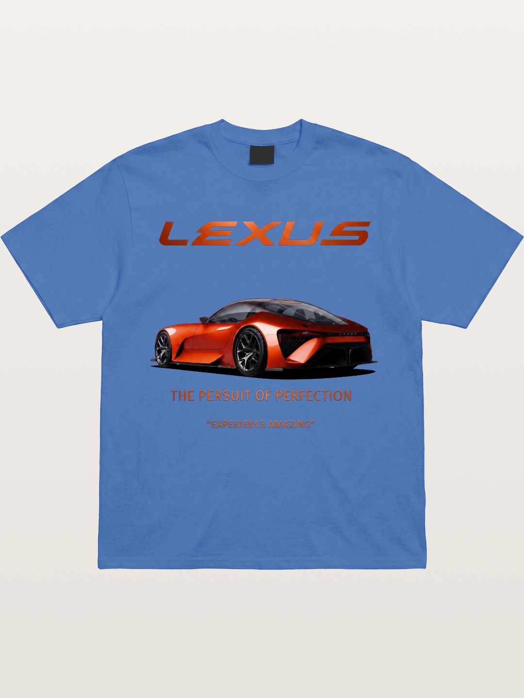 Lexus Concept Car Orange Poster Gildan T-shirt