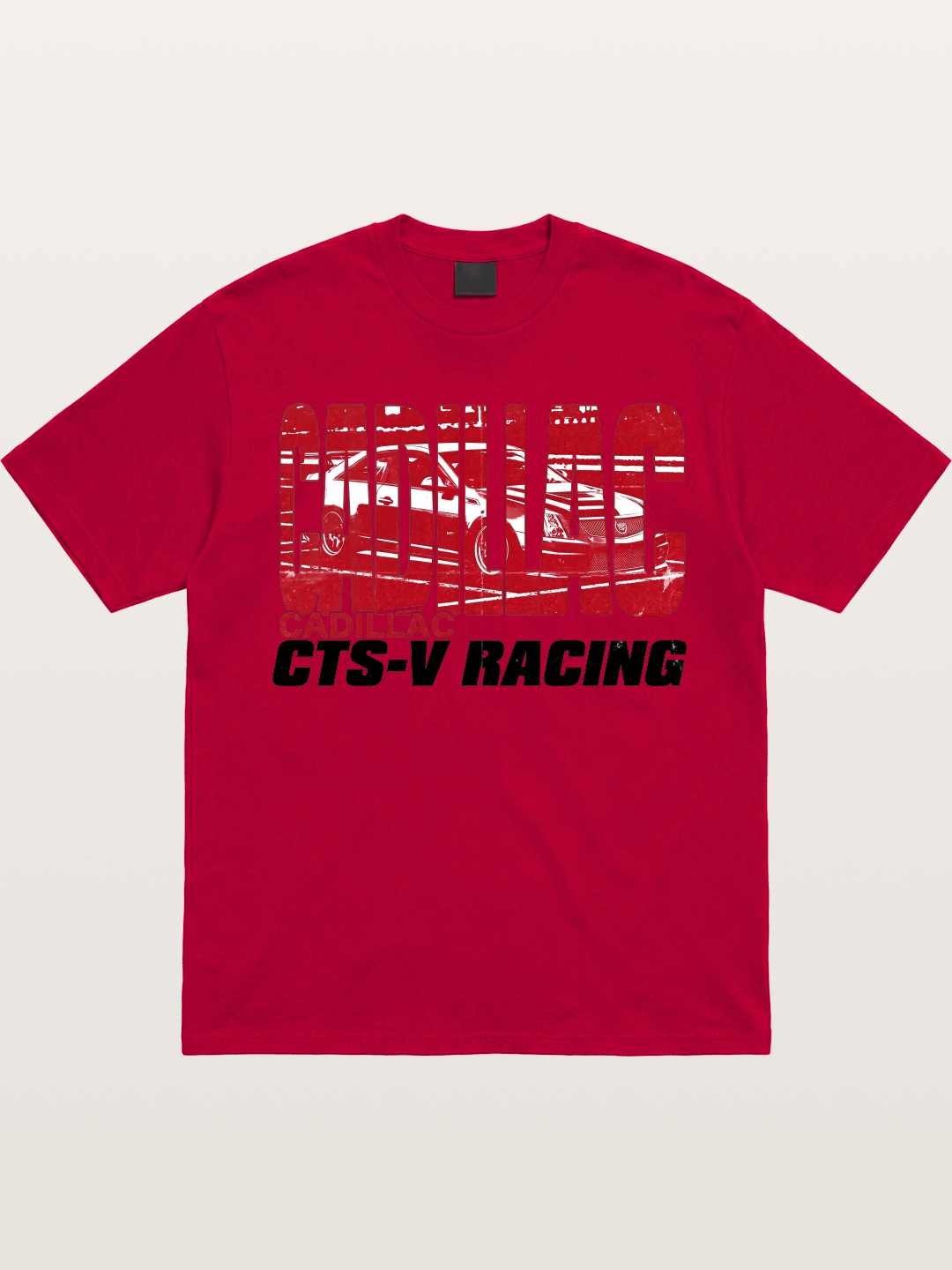 Cadillac CTS-V Racing Typography Gildan T-shirt
