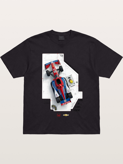 Blueprint Route66 IndyCar Card Gildan T-shirt