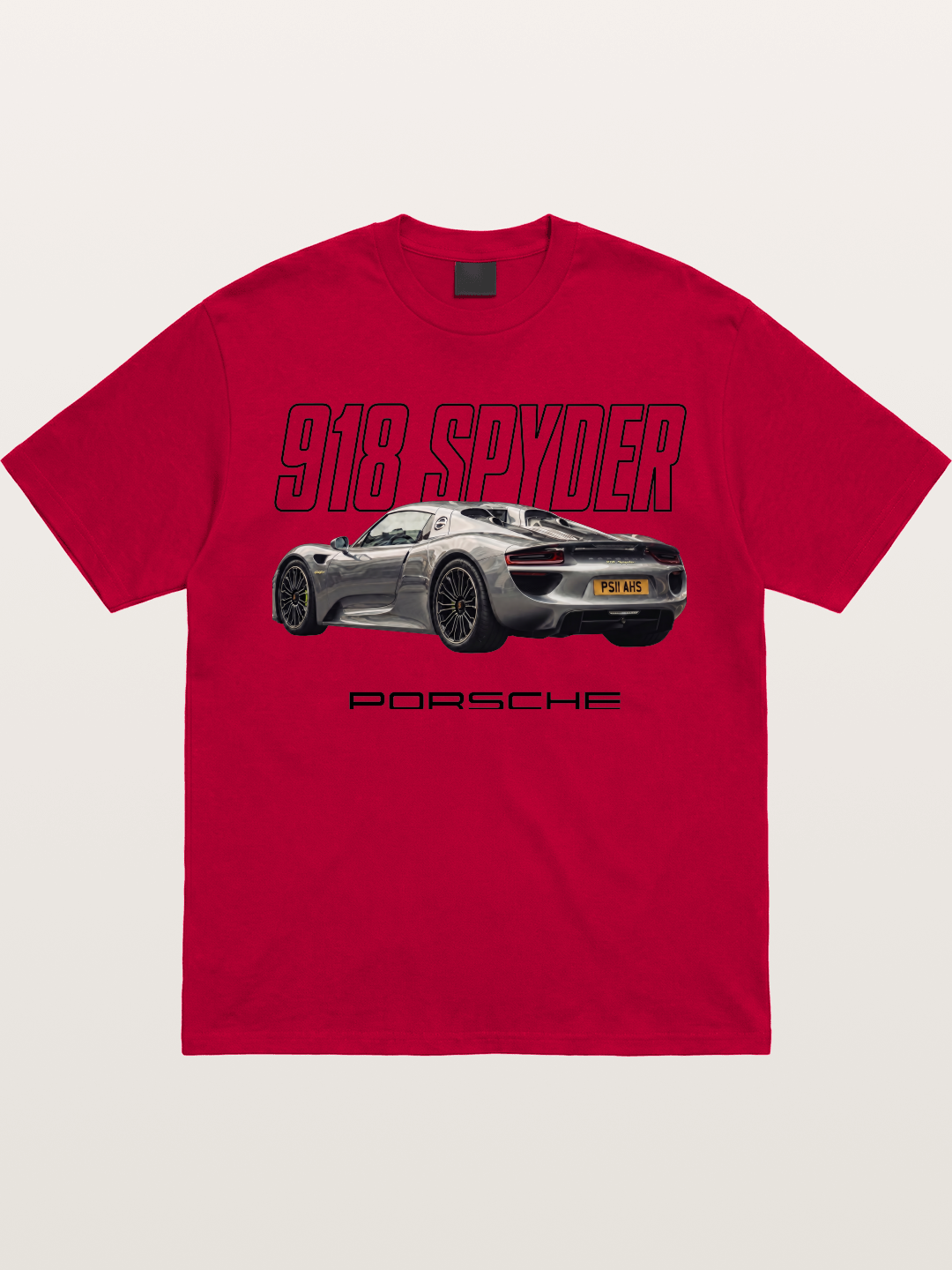 Porsche 918 Spyder Graphic Art Gildan T-shirt