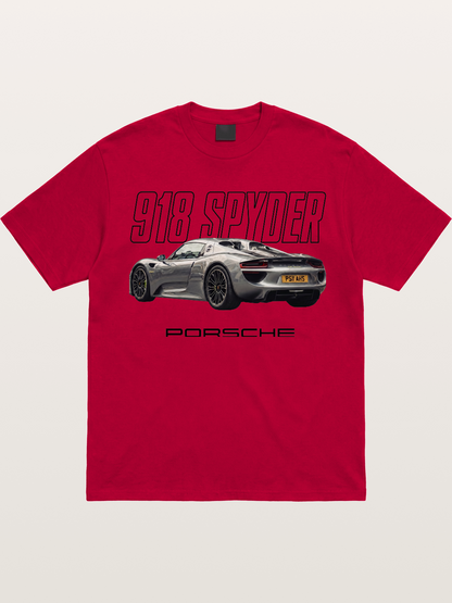 Porsche 918 Spyder Graphic Art Gildan T-shirt