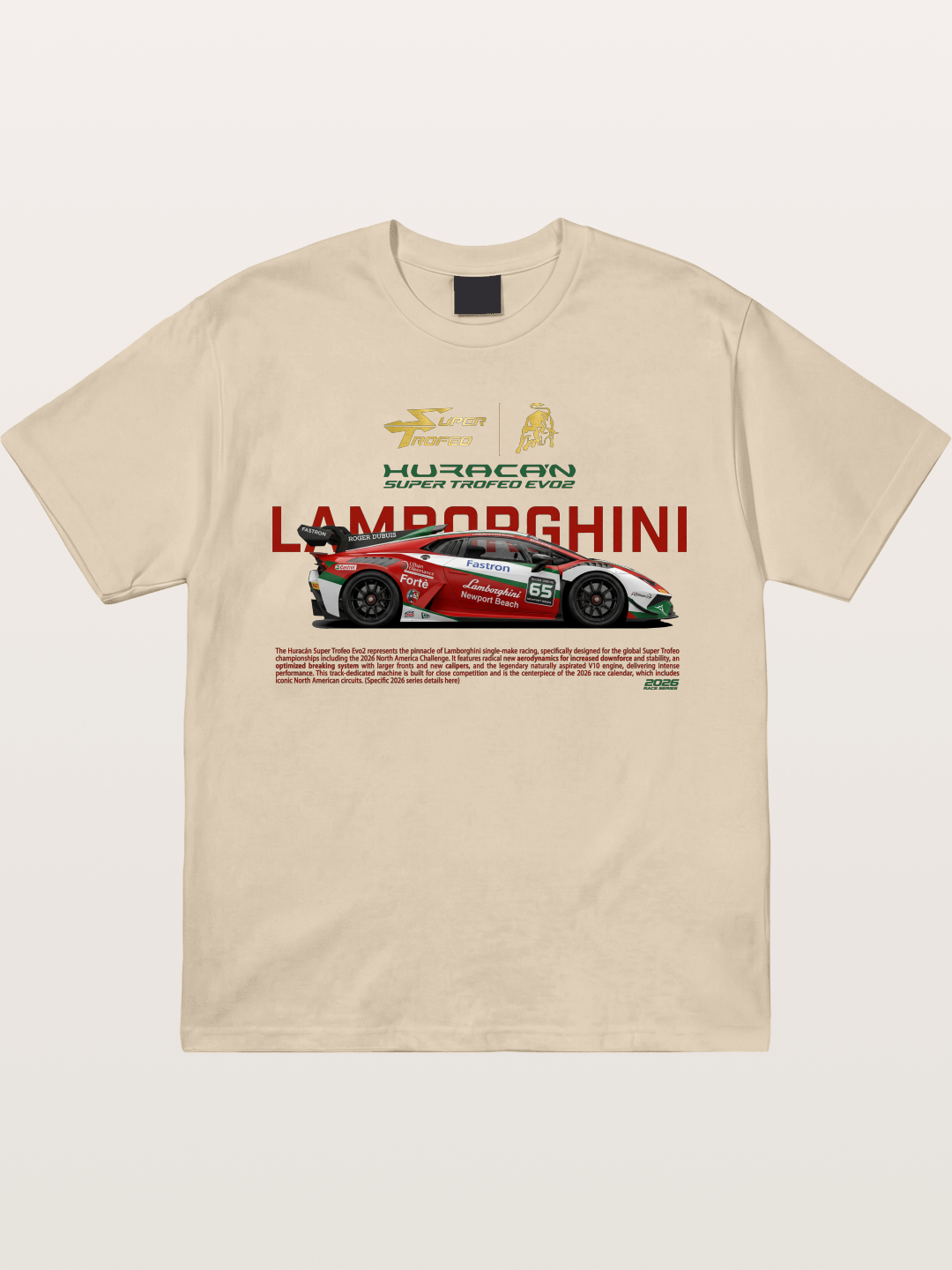 Lamborghini Huracan EVO2 Race Livery Gildan T-shirt