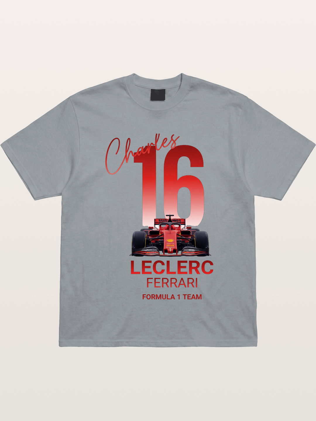 Charles Leclerc Ferrari 16 Art Gildan T-shirt
