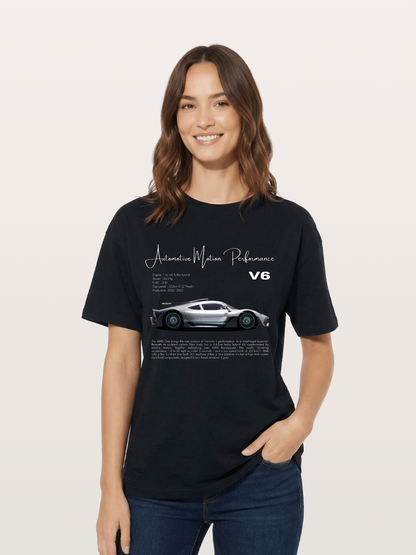 V6 Hybrid Power Cotton T-shirt
