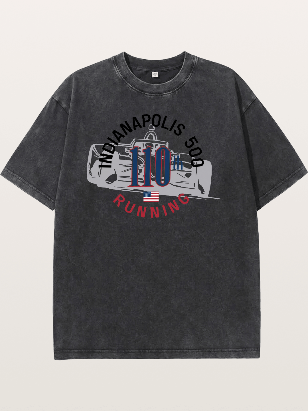 Indy 500 110th Anniversary Emblem Washed T-shirt
