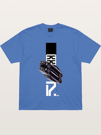 Black Rolls Royce Abstract Art Gildan T-shirt