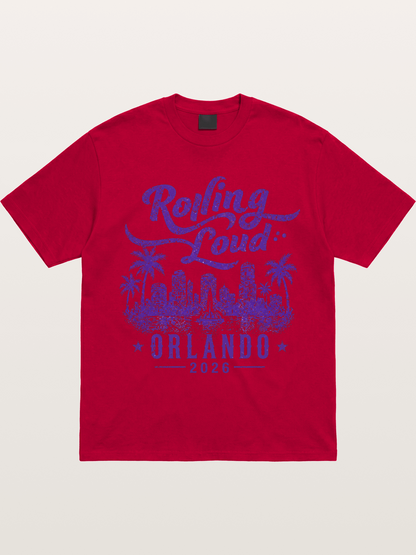 Rolling Loud Orlando 2026 Print Gildan T-shirt