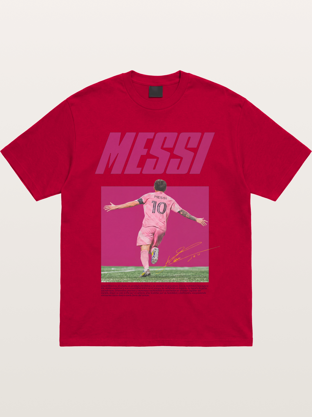 Messi Inter Miami Pink Kit Gildan T-shirt