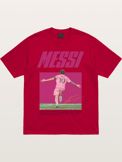 Messi Inter Miami Pink Kit Gildan T-shirt