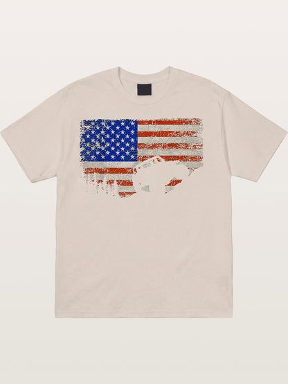 American Racer Cotton T-shirt