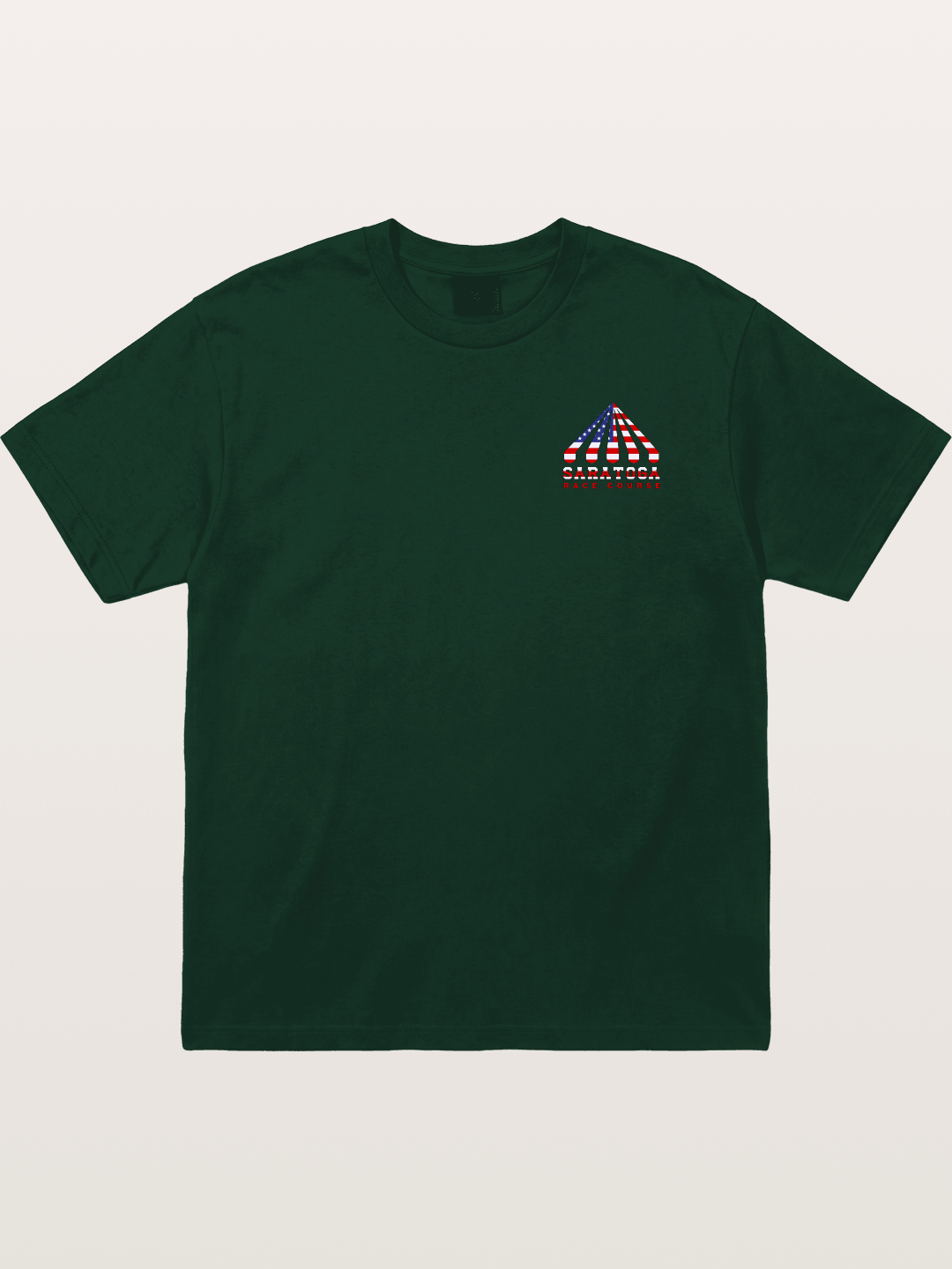 Saratoga Star Spangled Tent Top Gildan T-shirt